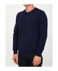 Maison Margiela Blue Cashmere Jumper -Italist Clothing Sale 753ad67a4a6a02004b9bb885e4b9e966