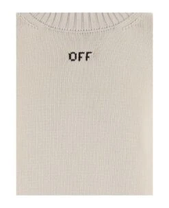 Off-White Diagonal Arrow Sweater With Logo -Italist Clothing Sale 768dc39383585ad13a20f513b97e2544