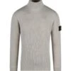 Stone Island Ribbed Turtleneck Sweater