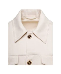 Versace Denim Jacket With Medusa Head Buttons In White Cotton Man 3 Versace Denim Jacket With Medusa Head Buttons In White Cotton Man -Italist Clothing Sale 7a94f65f16176c273be03fb0f15cdba2