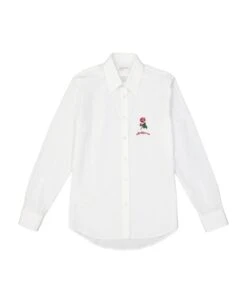 Alexander McQueen Flower Detail Cotton Shirt