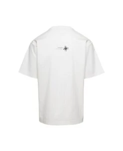Dolce & Gabbana White Crewneck T-shirt With Contrasting Logo Print In Cotton Man 3 Dolce & Gabbana White Crewneck T-shirt With Contrasting Logo Print In Cotton Man -Italist Clothing Sale 8017c12431022b0789f53e817ffe6519