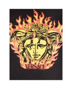 Versace Black "fiamma Medusa" T-shirt -Italist Clothing Sale 81c77a4cf143636b0ea9fd9d176ea0cf