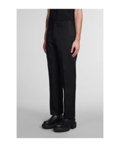 Off-White Pants In Black Wool -Italist Clothing Sale 863bd805bafaafc31c154819746a5067
