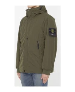 Stone Island Micro Twill Parka With Hood -Italist Clothing Sale 86767af66c75b75ef9e636cb3f6ca650