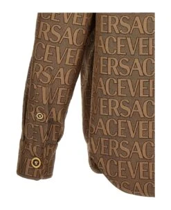 'versace Allover' La Vacanza Capsule Shirt -Italist Clothing Sale 8800eae4b79da84fa0b68fe658009c1c