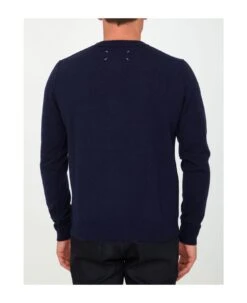 Maison Margiela Blue Cashmere Jumper -Italist Clothing Sale 8935e1f091d412041dd9b8362a8cd062