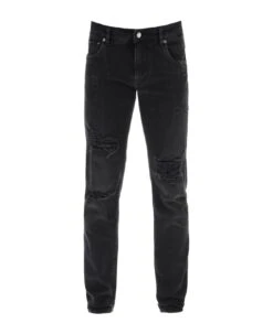 Dolce & Gabbana Ripped Skinny Jeans