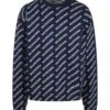 Balenciaga All-over Crewneck Sweater