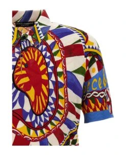 Dolce & Gabbana 'carretto' Polo Shirt -Italist Clothing Sale 8cc2835b323965feca592f9007b23ca4