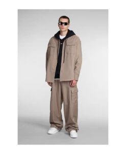 Off-White Shirt In Beige Polyester -Italist Clothing Sale 8cf6a6917411cdfae58dc2bbdcbd3d95