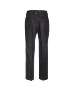 Golden Goose Pinstripe Wool Trousers -Italist Clothing Sale 8ff9de4f7e2644de7c03540659c293b6