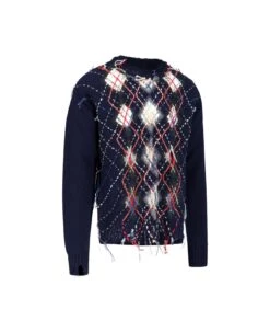 Maison Margiela Fringed Detail Sweater -Italist Clothing Sale 91af7630f8954dbf0d83ff1026f69047