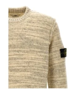 Stone Island Logo Badge Sweater -Italist Clothing Sale 941a95a203af8548c8d6f08a135ce1d8