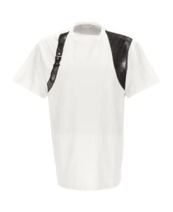 Alexander McQueen 'harness' Print T-shirt