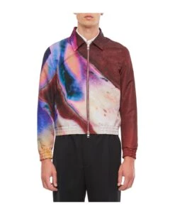 Alexander McQueen Multicolor Bomber Jacket