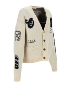 Off-White Cardigan 'moon Vars' -Italist Clothing Sale 98c8ee879d4f53f8b6e6c9fd3783d08d