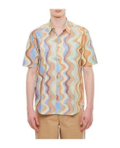 Jacquemus Paisley Bandana Short Sleeve Shirt