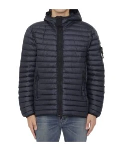 Stone Island Compass-patch Padded Jacket