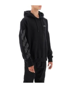 Off-White Hoodie With Contrasting Topstitching -Italist Clothing Sale 9b6249f32d22ea9b6013258157d43771