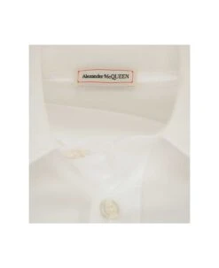 Alexander McQueen White "harness " Shirt -Italist Clothing Sale 9c049996c2a0d8f063510b27f694d6df