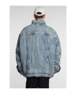 Balenciaga Denim Jackets In Blue Cotton -Italist Clothing Sale 9c1d8671b3ee3f979b672d40e520980c