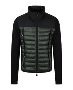 Padded Zip Up Sweatshirt