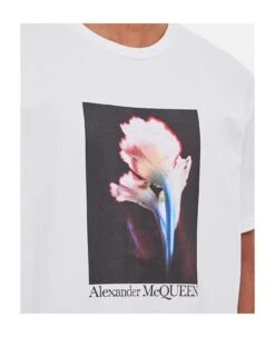 Alexander McQueen Oversize Cotton T-shirt -Italist Clothing Sale a00f4634d0ee5e7318285115a9c022e8