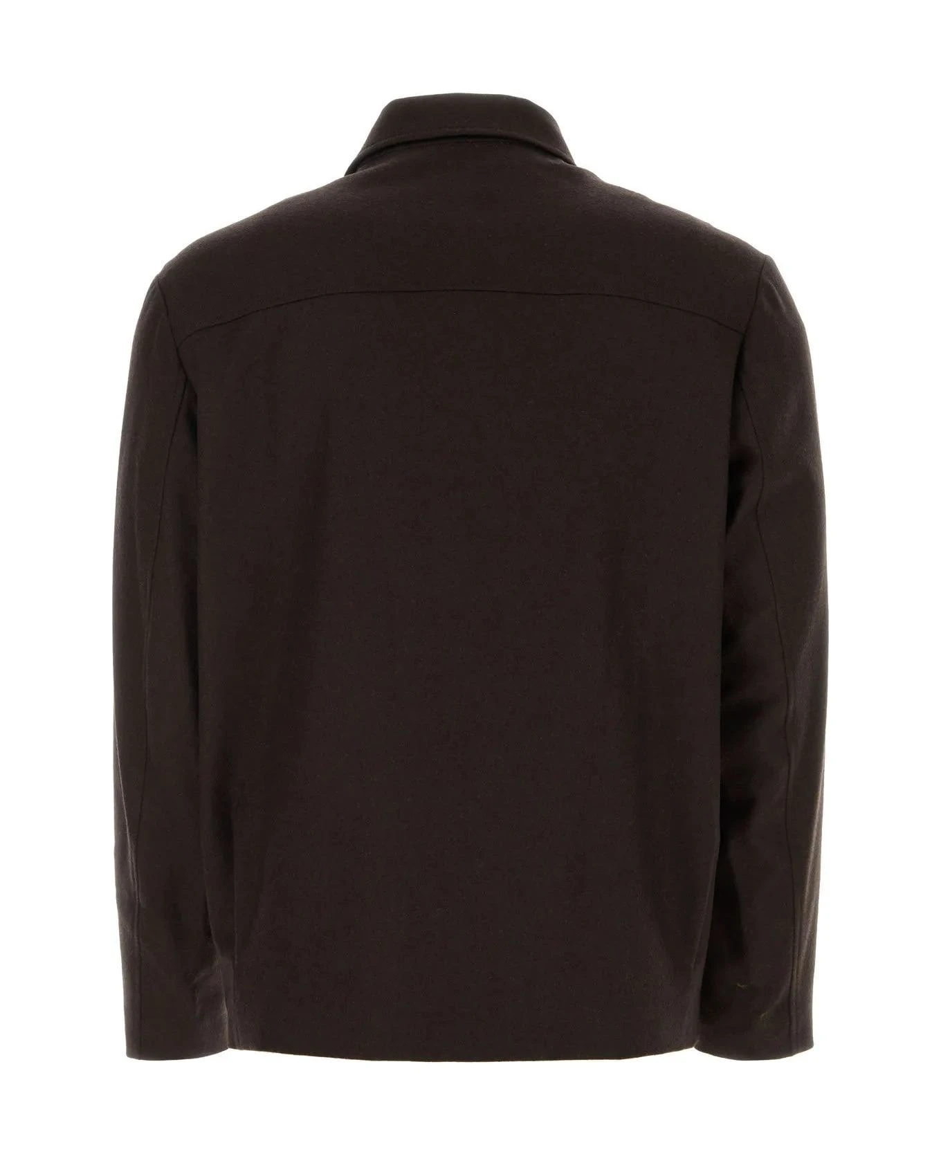 Dark Brown Wool Blend Shirt A.P.C. Dark Brown Wool Blend Shirt -Italist Clothing Sale a25ddb22b1d3b4bc7de7c5b9e6787895