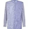 Comme Des Garcons Panelled Striped Shirt -Italist Clothing Sale a308e29f1262f77e621182cdaa5dbbdd