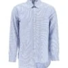 Lanvin Asymetric Striped Shirt