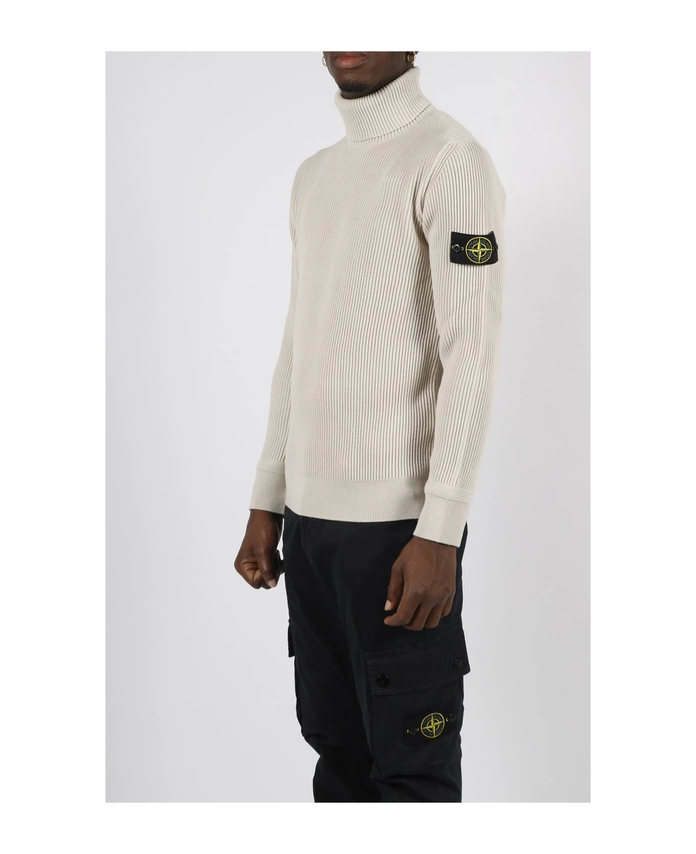Ribbed Turtleneck Sweater Stone Island Ribbed Turtleneck Sweater -Italist Clothing Sale a3b295e3263b2f2cd5b25ae404c112b5