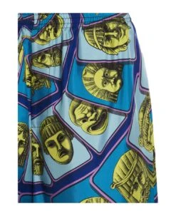 Versace Bermuda 'masks Foulard' -Italist Clothing Sale a826bb56e5d557f5e02a0baa657b0e5f