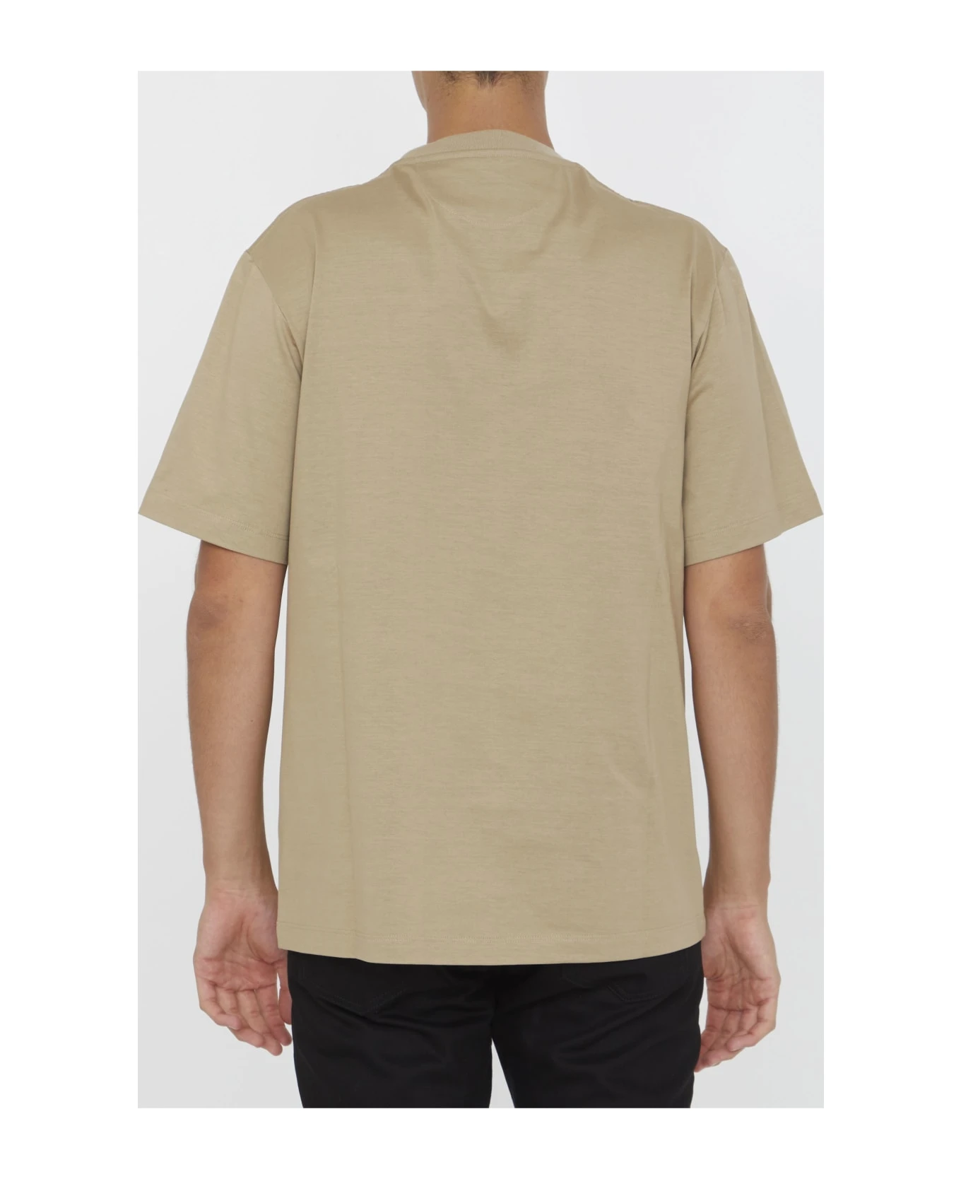 Beige Jersey T-shirt FENDI Beige Jersey T-shirt -Italist Clothing Sale a9ae05b71818907bceafadcf1cedd44c