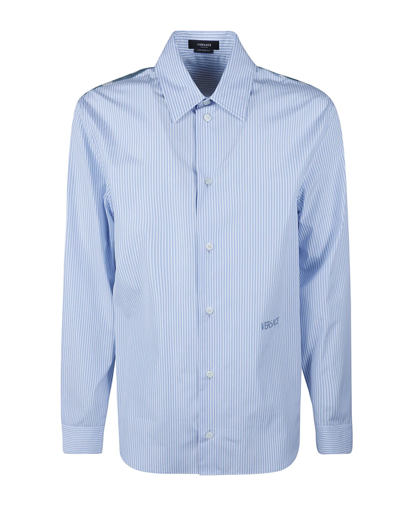 Pinstripe Shirt Versace Pinstripe Shirt -Italist Clothing Sale abcb493d13b0bdc326b8c23239167646