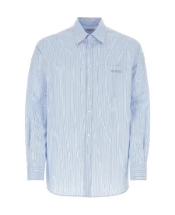Valentino Garavani Embroidered Poplin Shirt