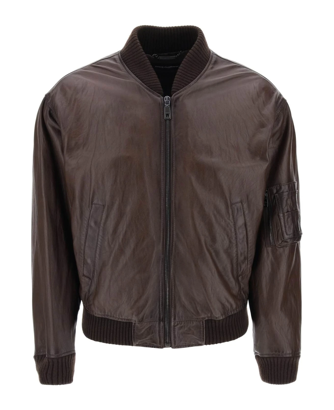 Nappa Bomber Jacket Dolce & Gabbana Nappa Bomber Jacket -Italist Clothing Sale af01b3a56dd6fda52d343dff27370fe7