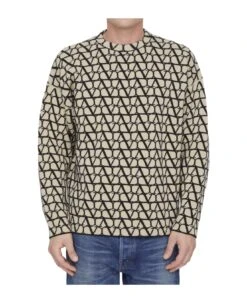 Valentino Toile Iconographe Wool Sweater
