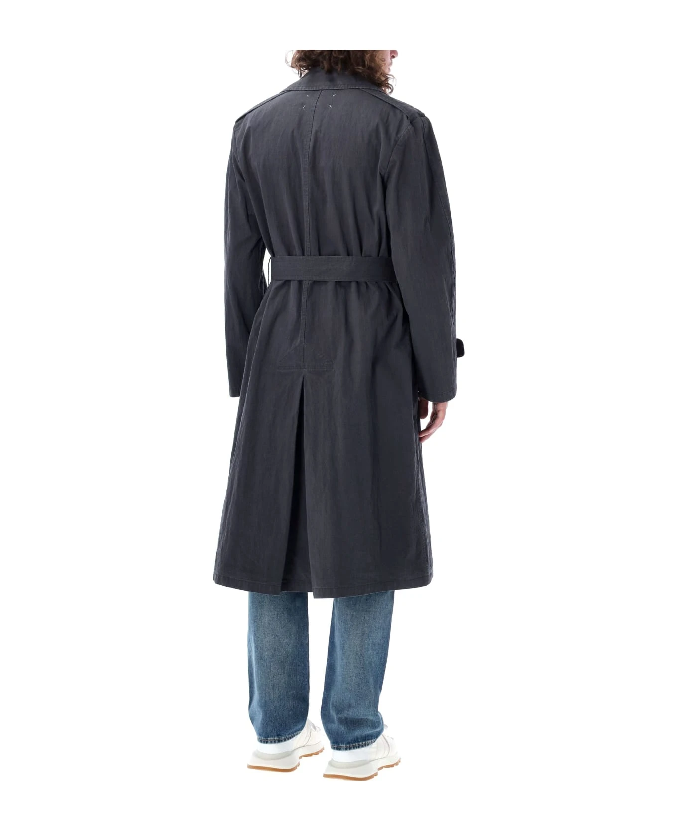 Double-breasted Trench Coat Maison Margiela Double-breasted Trench Coat -Italist Clothing Sale b2e0c8dd11a5a669fbbc30ba48a08de1