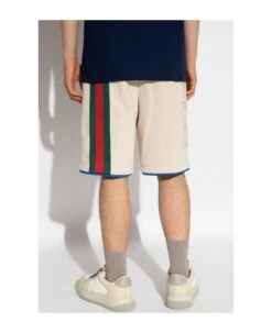 Gucci Shorts With 'web' Stripe -Italist Clothing Sale b36c1b4bd536045d646a0fc6d92c4d35