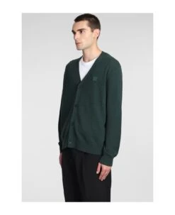 Acne Studios Cardigan In Green Wool -Italist Clothing Sale b3b45af6d66e7158c24fd72db1cb1de7
