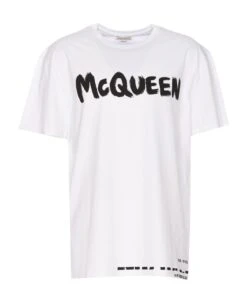 Alexander McQueen Mcqueen Graffiti T-shirt
