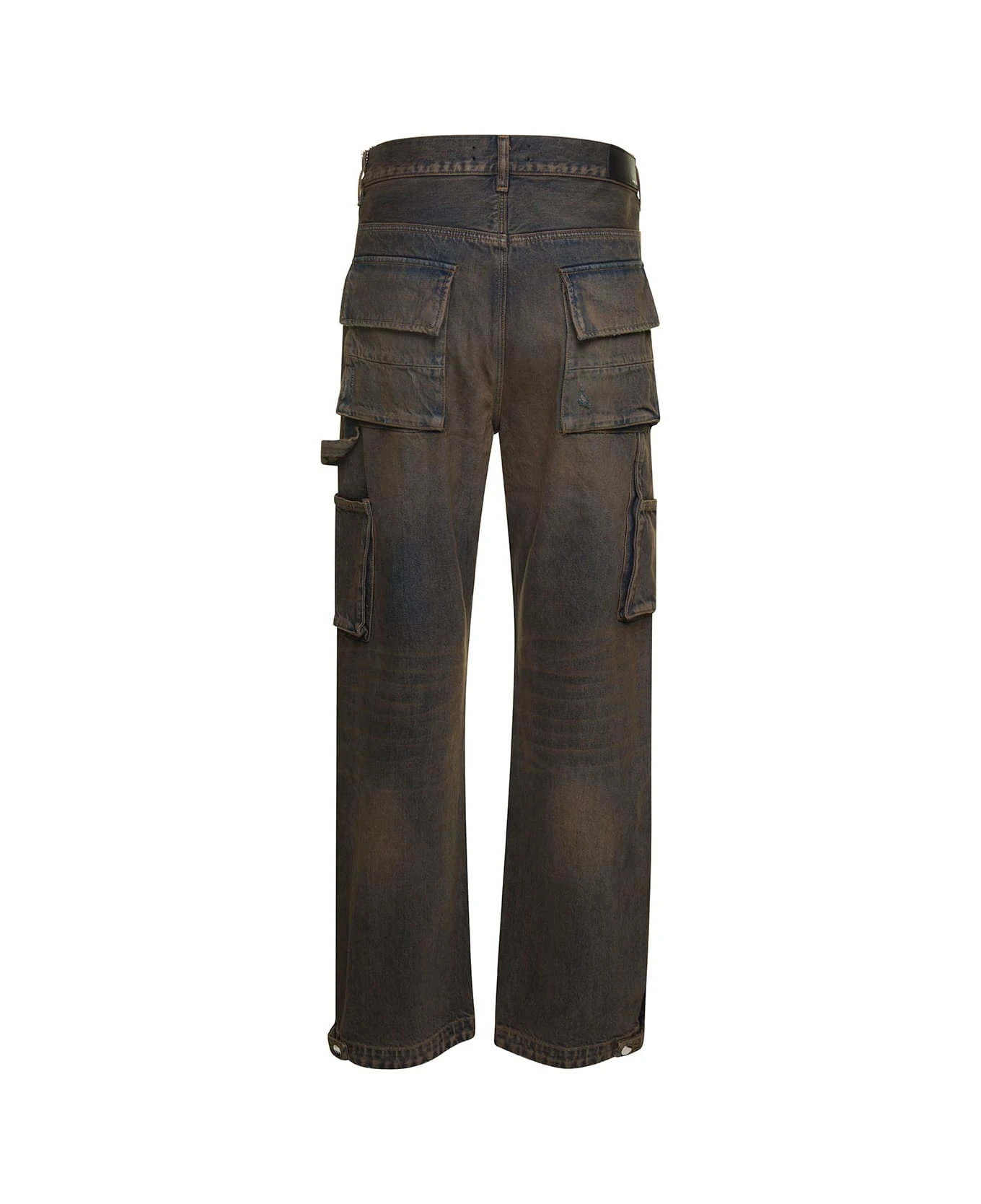 Brown Five-pocket Jeans With Faded Effect And Rips Details In Cotton Denim Man Amiri Brown Five-pocket Jeans With Faded Effect And Rips Details In Cotton Denim Man -Italist Clothing Sale b8712f9cab1e833fdb4ace84c1c8f03b