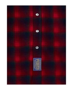 Maison Margiela Red Pendleton Check Wool Sleeveless Shirt -Italist Clothing Sale b9f23dc5e3ce07a1f760476ca57370e6