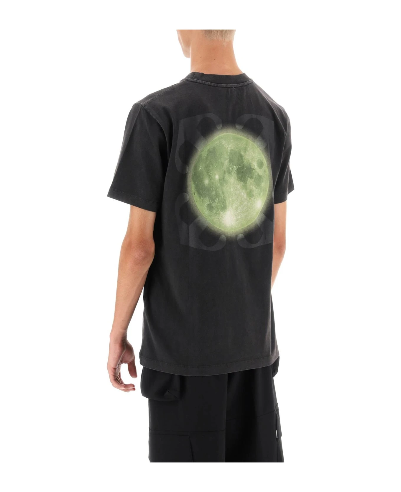 Back Arrow Super Moon-printed T-shirt Off-White Back Arrow Super Moon-printed T-shirt -Italist Clothing Sale bb2b50f039299e83a25fe2b54d77ab82
