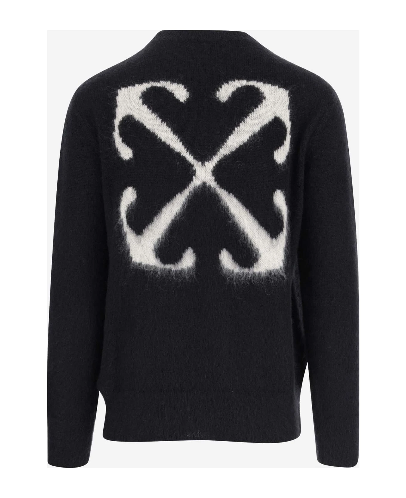 Wool Blend Sweater Off-White Wool Blend Sweater -Italist Clothing Sale bcbe3fa60f005849110efd5cd611ec47