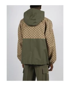 Gucci Gg Cotton Canvas Zip Jacket -Italist Clothing Sale bd7a7964f8c10dab52963534f96527f6