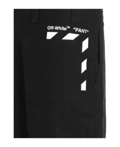 Off-White Diag Pkt Carpenter' Pants -Italist Clothing Sale bd8386e6d54094adf2ae3d18c33e5bfc