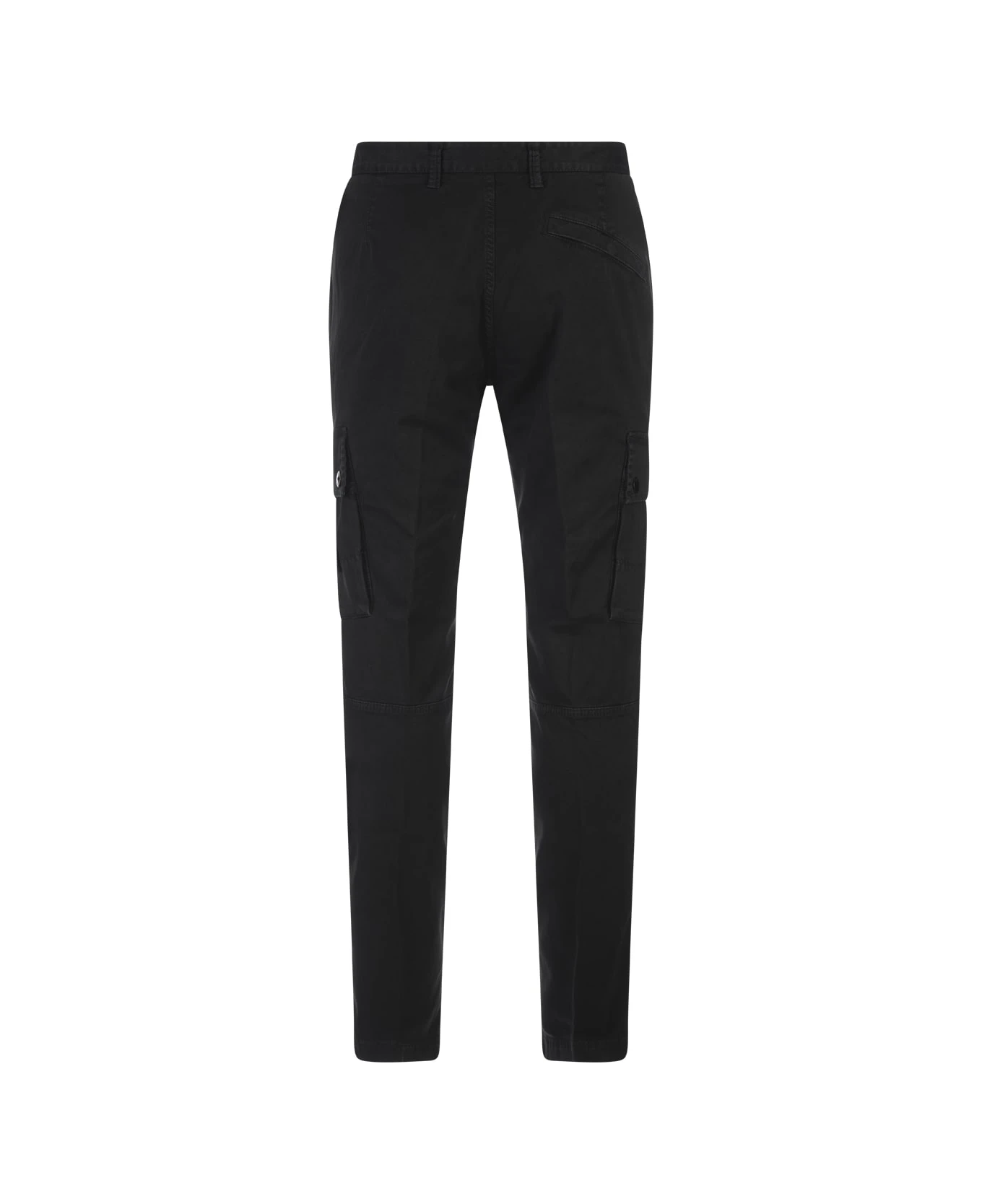 Black Cargo Trousers In Broken Twill Stretch Cotton Stone Island Black Cargo Trousers In Broken Twill Stretch Cotton -Italist Clothing Sale c2bc246075e2ae7acc17a0c4c04ac503