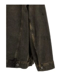 Off-White 'wheel Over' Denim Jacket -Italist Clothing Sale c4b201289ec23df7e9f6ac00319dcfb8